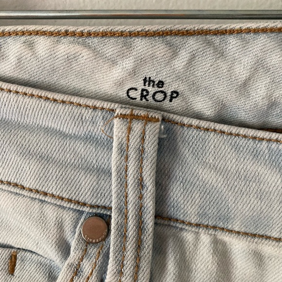 Liverpool Crop Ankle Distressed Skinny Jean 12P - Picture 10 of 16